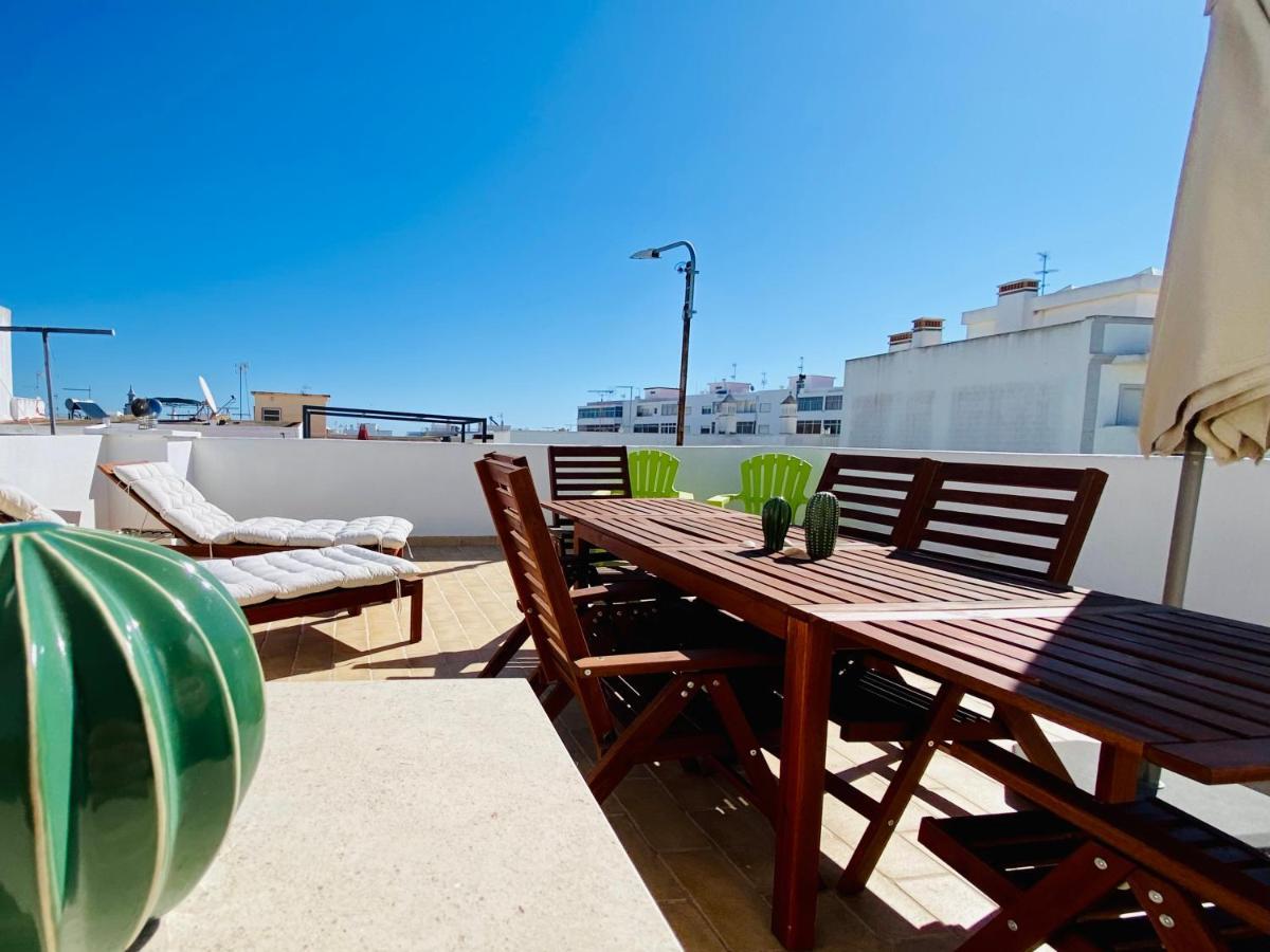 Tia Anica House I - Apartment With Terrace In Central Fuseta Beach Village Экстерьер фото