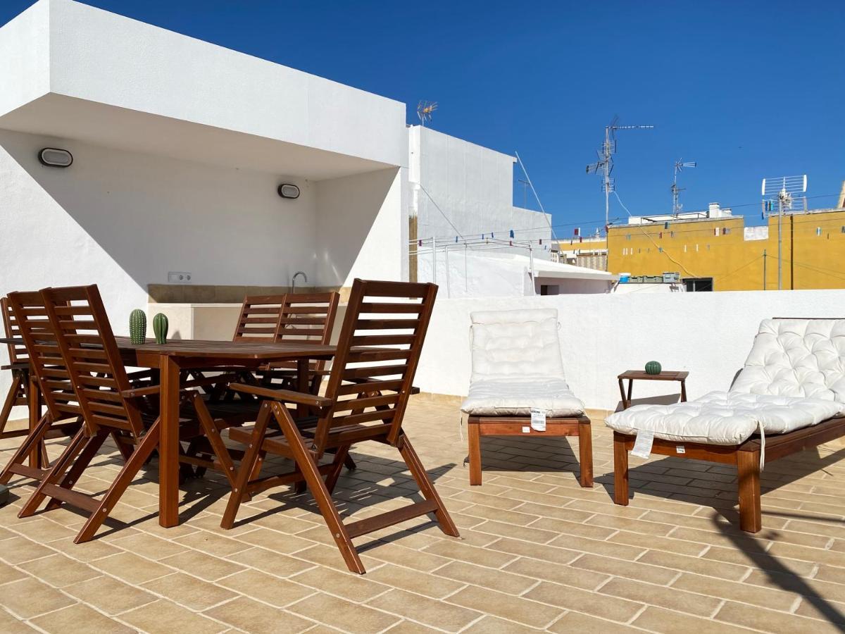 Tia Anica House I - Apartment With Terrace In Central Fuseta Beach Village Экстерьер фото